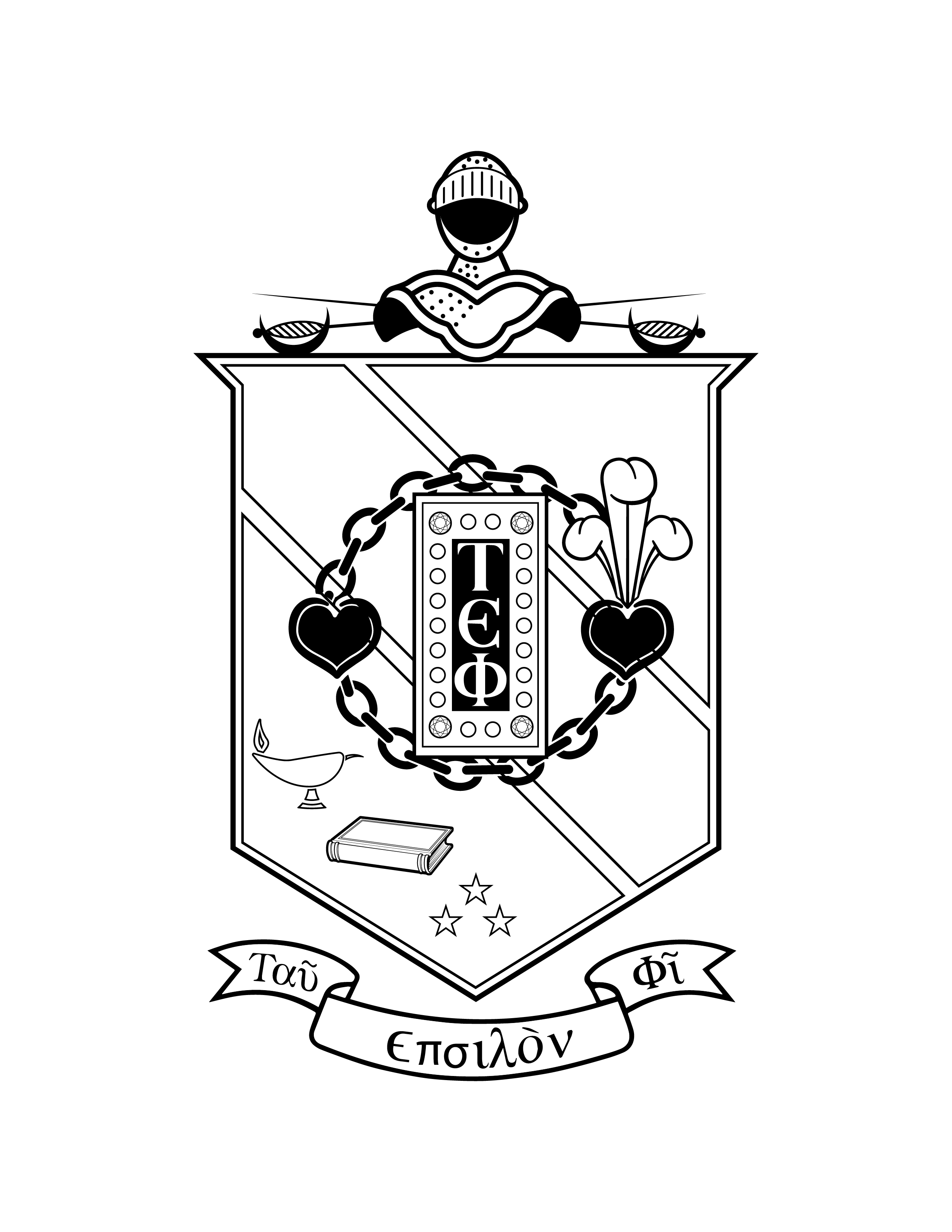Black & White Crest