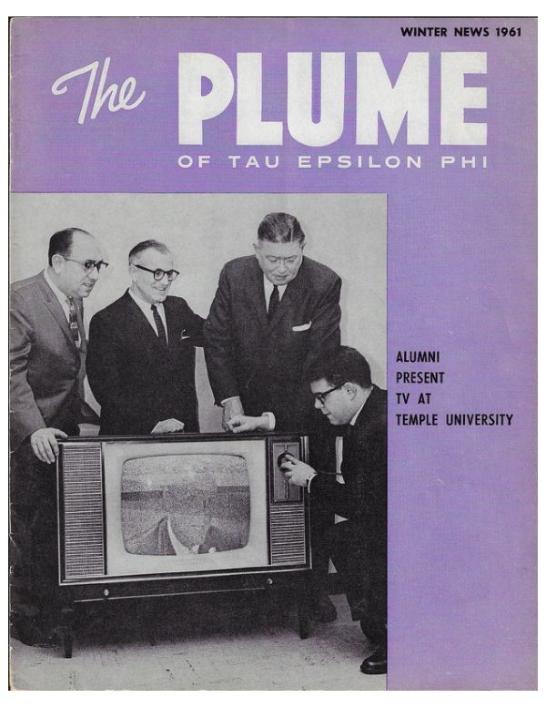 The Plume – Winter 1961 cover