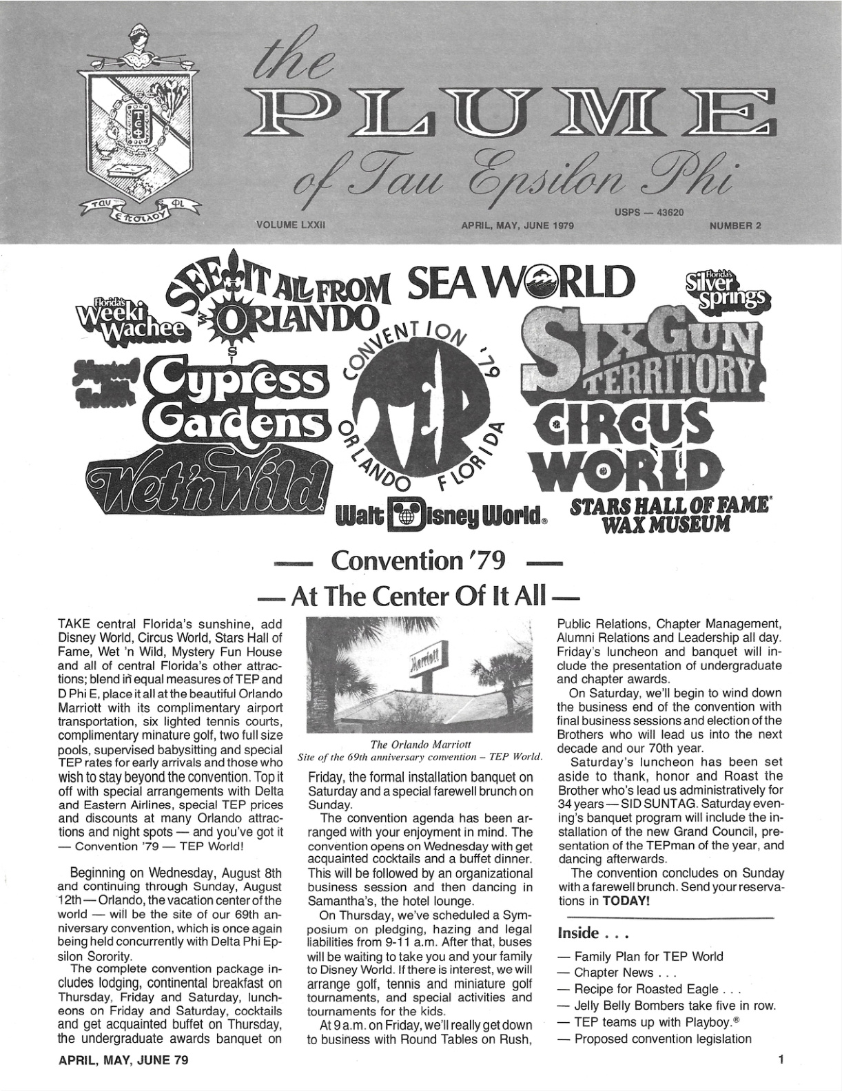 The Plume – Spring 1979 cover