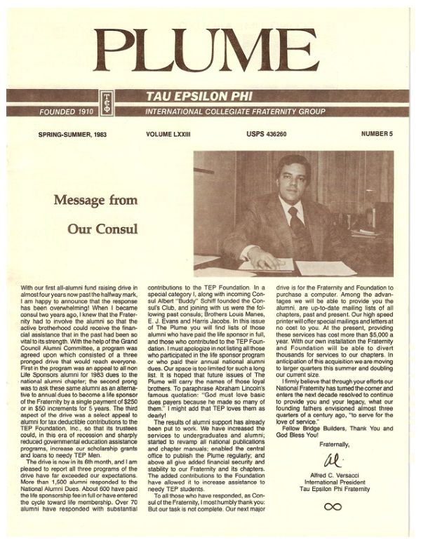 The Plume – Spring 1983 cover