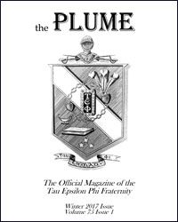 The Plume – Winter 2017 cover