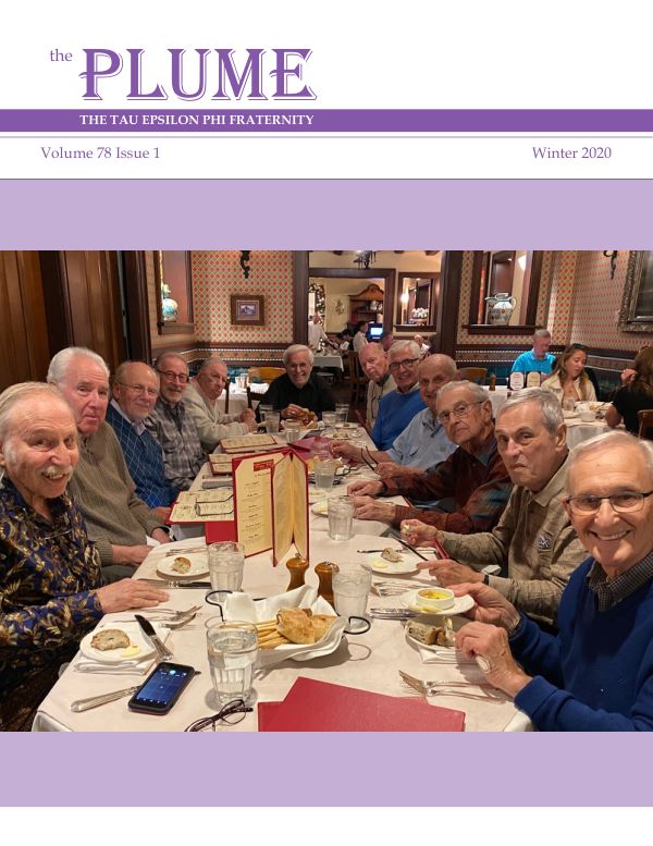The Plume – Winter 2020 cover